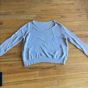 Light grey sweater!